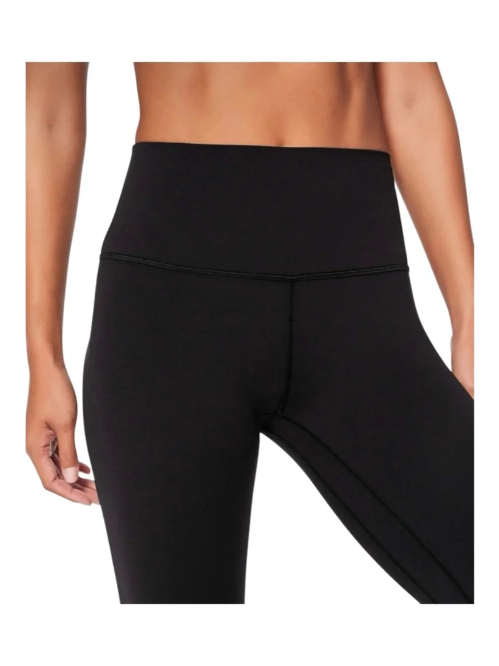 Lululemon Black Align W Pockets 6 25”